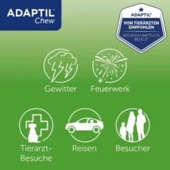 ADAPTIL Chew 30 Stück Anti Stress Snack 14 ADAPTIL Chew 30 Stück Anti Stress Snack -Hundebedarf 0bb00455aea0cf24cadbb1d443cd5fd2be31c662 1374744 2