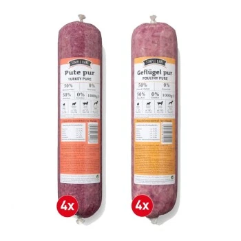 ProCani SIMPLE BARF Geflügel Paket 8x1000g 3 ProCani SIMPLE BARF Geflügel Paket 8x1000g