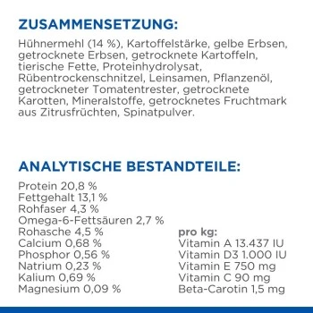Hill's Science Plan No Grain Mature Adult 7+ Mit Huhn Ohne Getreide 14 Kg 7 Hill's Science Plan No Grain Mature Adult 7+ Mit Huhn Ohne Getreide 14 Kg – Bild 5