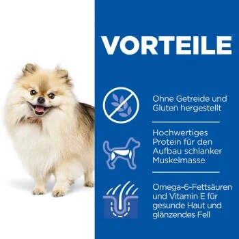 Hill's Science Plan Small & Mini Mit Thunfisch Ohne Getreide 3 Kg 4 Hill's Science Plan Small & Mini Mit Thunfisch Ohne Getreide 3 Kg – Bild 2