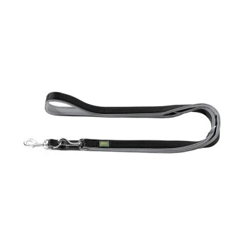 Hunter Führleine Neopren Grau/ Schwarz 1,5 Cm 3 Hunter Führleine Neopren Grau/ Schwarz 1,5 Cm