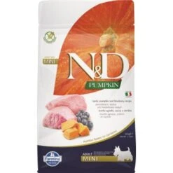 N&D Farmina N&D PUMPKIN Hund Lamm Und Heidelbeeren Adulte Mini 800g