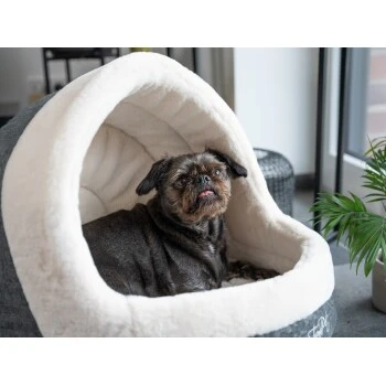 TrendPet LunaHome Kuschelhöhle Beige S 4 TrendPet LunaHome Kuschelhöhle Beige S – Bild 2
