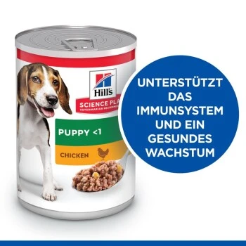 Hill's Science Plan Puppy Mit Huhn 12x370g 9 Hill's Science Plan Puppy Mit Huhn 12x370g – Bild 7