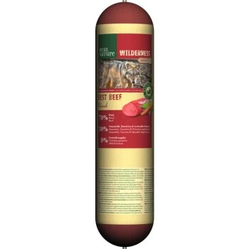 REAL NATURE WILDERNESS Wurst Adult 6x800g Best Beef - Rind Mit Amaranth & Karotte 3 REAL NATURE WILDERNESS Wurst Adult 6x800g Best Beef - Rind Mit Amaranth & Karotte