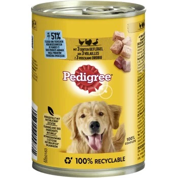 Pedigree Classic 12x400g 3 Sorten Geflügel 3 Pedigree Classic 12x400g 3 Sorten Geflügel