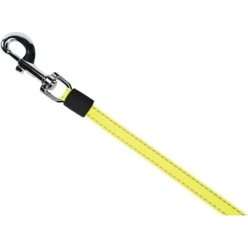 AniOne Rollleine Reflect Schwarz/ Gelb S 4 AniOne Rollleine Reflect Schwarz/ Gelb S – Bild 2