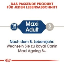 ROYAL CANIN Maxi Adult 10x140g -Hundebedarf 61c8af8022ea678dcbd670fcb1b055aaa3f5e97c 577bfd8cb06e8ca12ebee8a4ced9531901981362