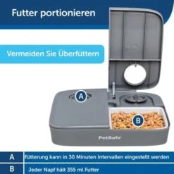 PetSafe Futterautomat Für 2 Mahlzeiten 29 PetSafe Futterautomat Für 2 Mahlzeiten -Hundebedarf 63e0ff37432d3d4025eec77dc4fdc68663480c78 649f663b2631b9abb1bb293479ef991c6e5a33fb