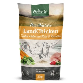 Aniforte Trockenfutter LandChicken - Zartes Huhn Mit Reis 2 Kg 3 Aniforte Trockenfutter LandChicken - Zartes Huhn Mit Reis 2 Kg