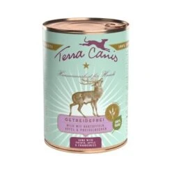 Terra Canis Getreidefrei Adult 6x400g Wild Mit Kartoffeln, Apfel & Preiselbeeren