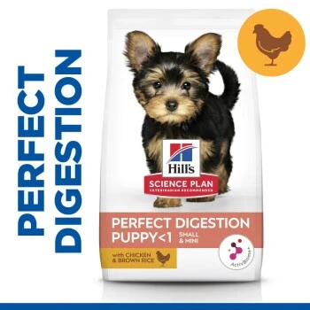 Hill's Science Plan Perfect Digestion Puppy Small & Mini Mit Huhn Und Reis 1,5 Kg 6 Hill's Science Plan Perfect Digestion Puppy Small & Mini Mit Huhn Und Reis 1,5 Kg – Bild 4