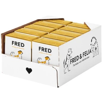 Fred & Felia FRED 10x200g Huhn Mit Reis 4 Fred & Felia FRED 10x200g Huhn Mit Reis â Bild 2