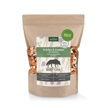 Aniforte BARF- Line Früchte & Gemüse Mit Kräutern 1kg 3 Aniforte BARF- Line Früchte & Gemüse Mit Kräutern 1kg