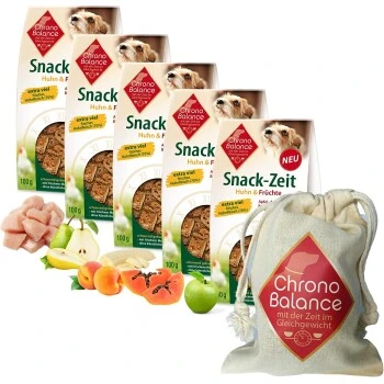 ChronoBalance Snack Huhn & Früchte Für Hunde 500 G 3 ChronoBalance Snack Huhn & Früchte Für Hunde 500 G