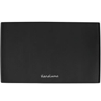 KaraLuna Napfunterlage Aus Silikon 60x40 Cm Eckig Schwarz 3 KaraLuna Napfunterlage Aus Silikon 60x40 Cm Eckig Schwarz