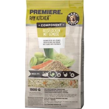 PREMIERE RAW KITCHEN Reisflocken Mit Gemüse 1,5kg 3 PREMIERE RAW KITCHEN Reisflocken Mit Gemüse 1,5kg