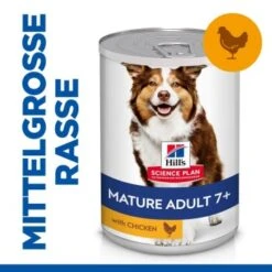 Hill's Science Plan Mature Adult 7+ Mit Huhn 12x370g 13 Hill's Science Plan Mature Adult 7+ Mit Huhn 12x370g -Hundebedarf af2c9cba2aa15f111cbf35c8f1a4a77459da6210 52742051598 1