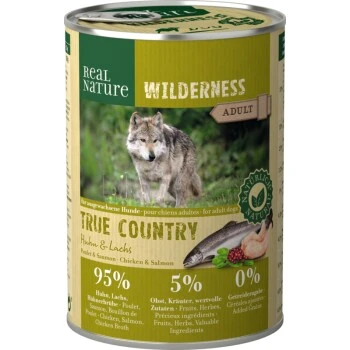 REAL NATURE WILDERNESS Adult True Country Huhn & Lachs 6x400 G 3 REAL NATURE WILDERNESS Adult True Country Huhn & Lachs 6x400 G