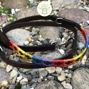 Kipita Polo Hundeleine Rainbow 4 Kipita Polo Hundeleine Rainbow – Bild 2