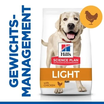 Hill's Science Plan Light Adult Large Breed Mit Huhn 18 Kg 4 Hill's Science Plan Light Adult Large Breed Mit Huhn 18 Kg – Bild 2