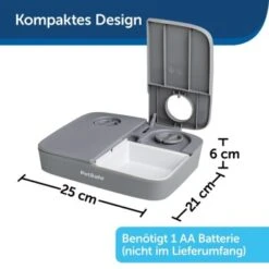 PetSafe Futterautomat Für 2 Mahlzeiten 26 PetSafe Futterautomat Für 2 Mahlzeiten -Hundebedarf bbe9cab735d5b9f4c0eedd0a56c673f98bfc289d 3af10beb3f1b8fffe2d66d9f1441f88b00169941