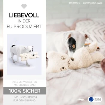 Freudentier Nachhaltiges Hundespielzeug Daniel 7 Freudentier Nachhaltiges Hundespielzeug Daniel â Bild 5