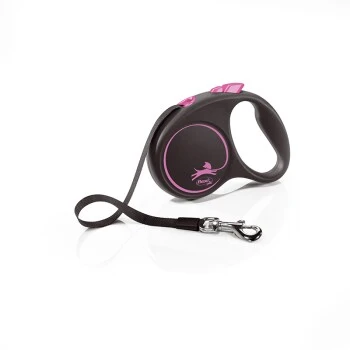 Flexi Black Design Gurt Pink S, 5 M, 15 Kg 3 Flexi Black Design Gurt Pink S, 5 M, 15 Kg