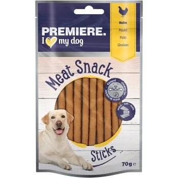 PREMIERE Meat Sticks 6x70g Huhn 3 PREMIERE Meat Sticks 6x70g Huhn