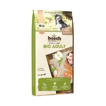 Bosch BIO Adult Hühnchen + Apfel 11,5 Kg 3 Bosch BIO Adult Hühnchen + Apfel 11,5 Kg