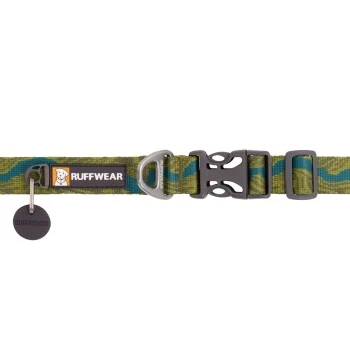 Ruffwear Flat Out™ Halsband Grün/ Türkis L 4 Ruffwear Flat Out™ Halsband Grün/ Türkis L – Bild 2
